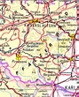 Landkarte Pfalz