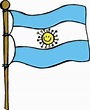 Bandera Animadas de Argentina