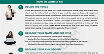 How to Write A Bio: Useful Steps and Tips | Bio Examples • 7ESL