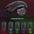 Redragon M711 COBRA Gaming Mouse with 16.8 Million Chroma RGB Color ...
