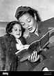 Gene Tierney with 7 year old daughter Daria Cassini flying to Argentine ...