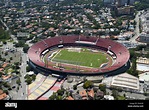 Aerial view of Estadio Cicero Pompeu de Toledo - known as Estadio do ...