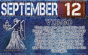 12 de setembro Personalidade do aniversário do horóscopo do zodíaco ...