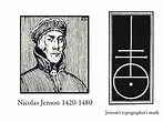 "Tipografia Grupo 3": Nicolas Jensen su Aporte Tipografico y su Ideal