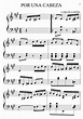 Partituras Musicais: Por una cabeza - Carlos Gardel - Piano - n.º 1181