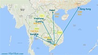 Where is Saigon (Ho Chi Minh) ? How Big is Saigon