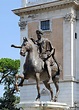 The Equestrian Statue of Marcus Aurelius on the Capitoline Hill was the ...
