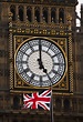 La Torre De Reloj En Londres, Inglaterra, Reino Unido Foto de archivo ...