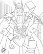 Thor Awesome Thor Picture Coloring Page Thor Para Colorear | Images and ...