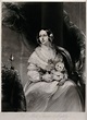 Queen Victoria and the infant Princess Victoria Adelaide Mary Louisa on ...