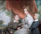 Groepsportret van de kinderen van Beels circa 1833, Leonard Marius van ...
