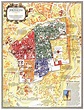 Map of Jerusalem old: historical and vintage map of Jerusalem