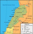 Lebanon Map and Satellite Image | Map, Lebanon map, Lebanon