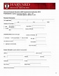 Harvard University Application Form Pdf - Fill Online, Printable ...