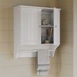 Ashland Collection 2-Door Bathroom Storage Wall Cabinet - White ...