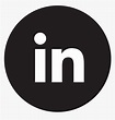 Linkedin Icon Png Black - Linkedin Black Logo Png, Transparent Png ...