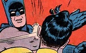 Origen del meme viral de cachetada de Batman a Robin |Historia - Grupo ...