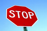 Stop Sign with Blue Sky Picture | Free Photograph | Photos Public Domain
