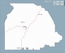 Condado de Gilmer Mapa gratuito, mapa mudo gratuito, mapa en blanco ...