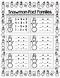 Fact Family Practice Sheets | Activity Shelter