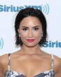 Demi Lovato at SiriusXM Studios in New York City, July 2015 • CelebMafia