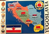 Mapa Ex Yugoslavia - Periodistas Viajeros