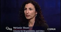Q&A with Melanie Sloan | C-SPAN.org