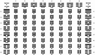 I Ching Chart Of Hexagrams