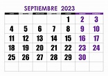 Calendarios Septiembre 2023 Para Imprimir Gratis Vida Imprimible - www ...