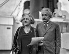 Elsa & Albert Einstein | Einstein, Albert einstein, Albert