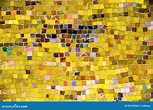 Yellow Mosaic Tile stock photo. Image of backdrop, tile - 83755956