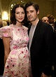 Caitriona Balfe is fab in florals as she poses with fiance Tony McGill ...