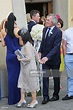 Pat Jennings attends the wedding of his son Pat Jennings Jr and Sarah ...