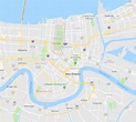 City Park New Orleans Map