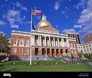 Nueva casa de Estado, Beacon Hill, Boston, Massachusetts, Estados ...