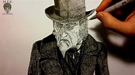 how to draw ebenezer scrooge easy step by step - hogwarts-list-of-supplies