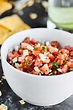 Easy Pico de Gallo Recipe - 6 Ingredients & 10 Minutes!