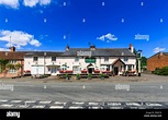 The Plough, a roadside local Wadworth pub in Shalbourne, a small rural ...