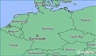 Where is Darmstadt, Germany? / Darmstadt, Hesse Map - WorldAtlas.com