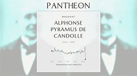 Alphonse Pyramus de Candolle Biography - Swiss botanist (1806–1893 ...