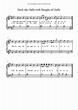 Deck the Halls with Boughs of Holly Sheet music for Piano - 8notes.com