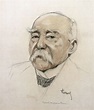 Portrait of Georges Clemenceau (1841-192 - French School as art print ...