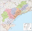 DigiAtlas.com | Mapa de la provincia de tarragona