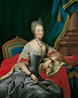 “Retrato de la Margravina Philippine Augusta Amalie von Brandenburg-Schwedt, Landgravina de ...