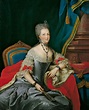 “Retrato de la Margravina Philippine Augusta Amalie von Brandenburg-Schwedt, Landgravina de ...