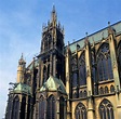 Catedral St. Etienne, Metz, Lorena, Francia Foto de archivo - Imagen de ...