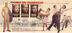 "COMO UN TORRENTE" MOVIE POSTER - "SOME CAME RUNNING" MOVIE POSTER