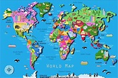 World Map for Kids Map of the World for Kids [PDF]