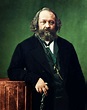 Recoloured photograph of Mikhail Bakunin, circa. 1860 : r/OldSchoolCool