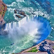 Horseshoe Falls - Niagara Falls, Canada The height of the Horseshoe ...